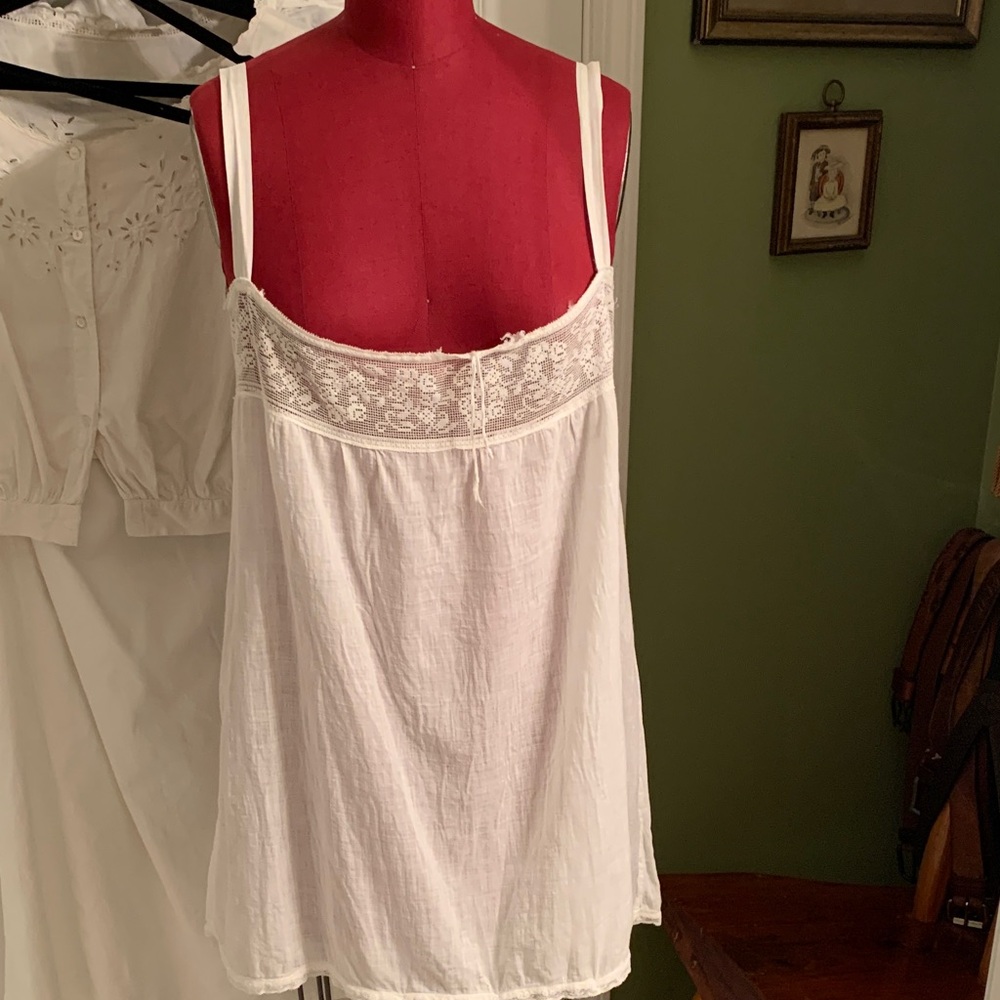Vintage white all-in-one undergarment